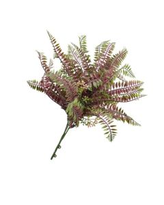 E&K 1 PC Artificial Plants Faux Bushes Plant Decoration for Home Garden Wedding Party Indoor Outdoor (Green Red)