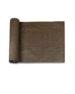 E&K Sunrise 8" x 50" Sun Shade Fabric Roll Outdoor Sun Shade Cloth Pergola Cover for Backyard Garden Patio Deck Greenhouse (Brown)