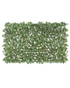 E&K Sunrise 3 PCS Faux Leaves Expandable Fence Privacy Screen Artificial Greenery Grass Wall Decoration for Garden Backyard Patio Indoor Outdoor (Ivy - Double Side)