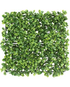 E&K 21Pcs 20" x 20" Artificial Grass Wall Panels, Faux Boxwood Greenery Backdrop Decor, UV Protected Privacy Hedge Screen for Indoor Outdoor (Lechuguilla - 01)