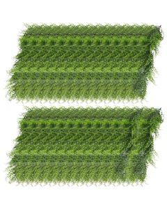 E&K 28 PCS Artificial Hanging Plants Faux Vines Leaf Decoration for Home Garden Office Indoor Outdoor Wedding Party (Green)