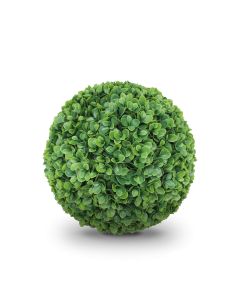 E&K 1 PC 15" Artificial Topiary Ball Faux Plant Ball Decoration for Indoor Outdoor Home Porch Balcony Party Wedding (Lechuguilla)