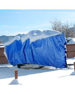 E&K Sunrise Finished Size General Multi-Purpose Tarpaulin Waterproof for Canopy Tent Boat RV Or Pool Cover - Customizable with Material Type and Size
