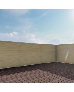 E&K Balcony Privacy Fence Screen Cover - 3FT - Customizable with Size and Color