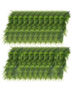 E&K 22 PCS Artificial Hanging Plants Faux Vines Leaf Decoration for Home Garden Office Indoor Outdoor Wedding Party (Green)