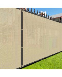 E&K Sunrise Fence Privacy Screen 8FT - Customizable with Size and Color