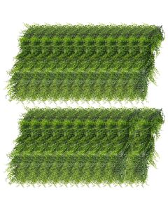 E&K 24 PCS Artificial Hanging Plants Faux Vines Leaf Decoration for Home Garden Office Indoor Outdoor Wedding Party (Green)