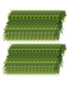 E&K 30 PCS Artificial Hanging Plants Faux Vines Leaf Decoration for Home Garden Office Indoor Outdoor Wedding Party (Green)
